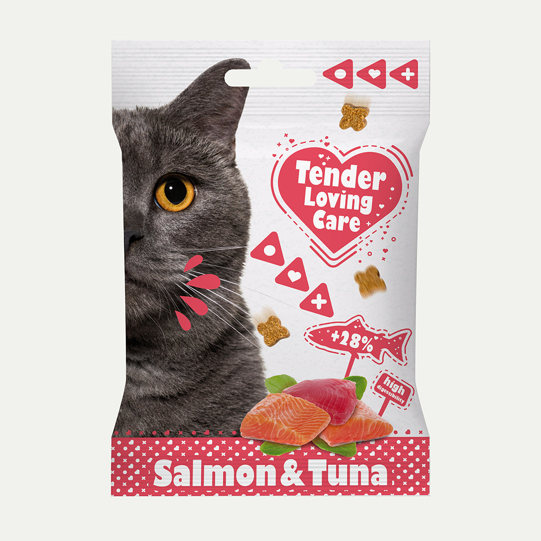 TLC Soft snack pour chats au saumon & thon